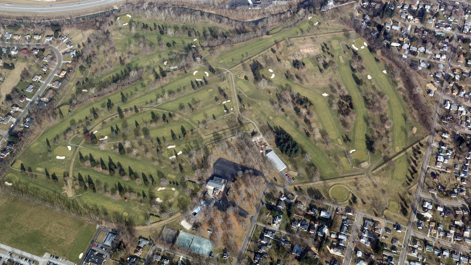 Aerial view of the Octagon State Memorial. Image courtesy of Timothy E. Black.