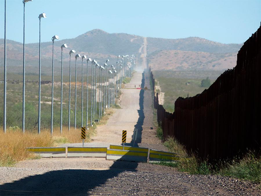 mexico border wall by kenneth madsen